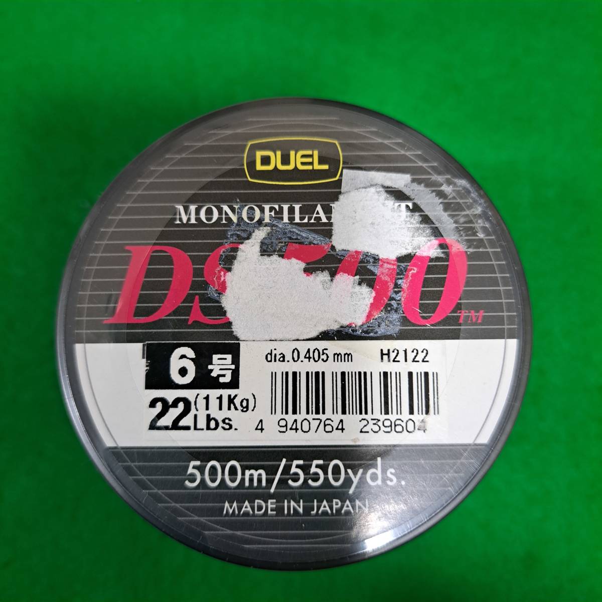 デュエル　モノフィラメント　22lb　6号　500m　日本製　_画像1