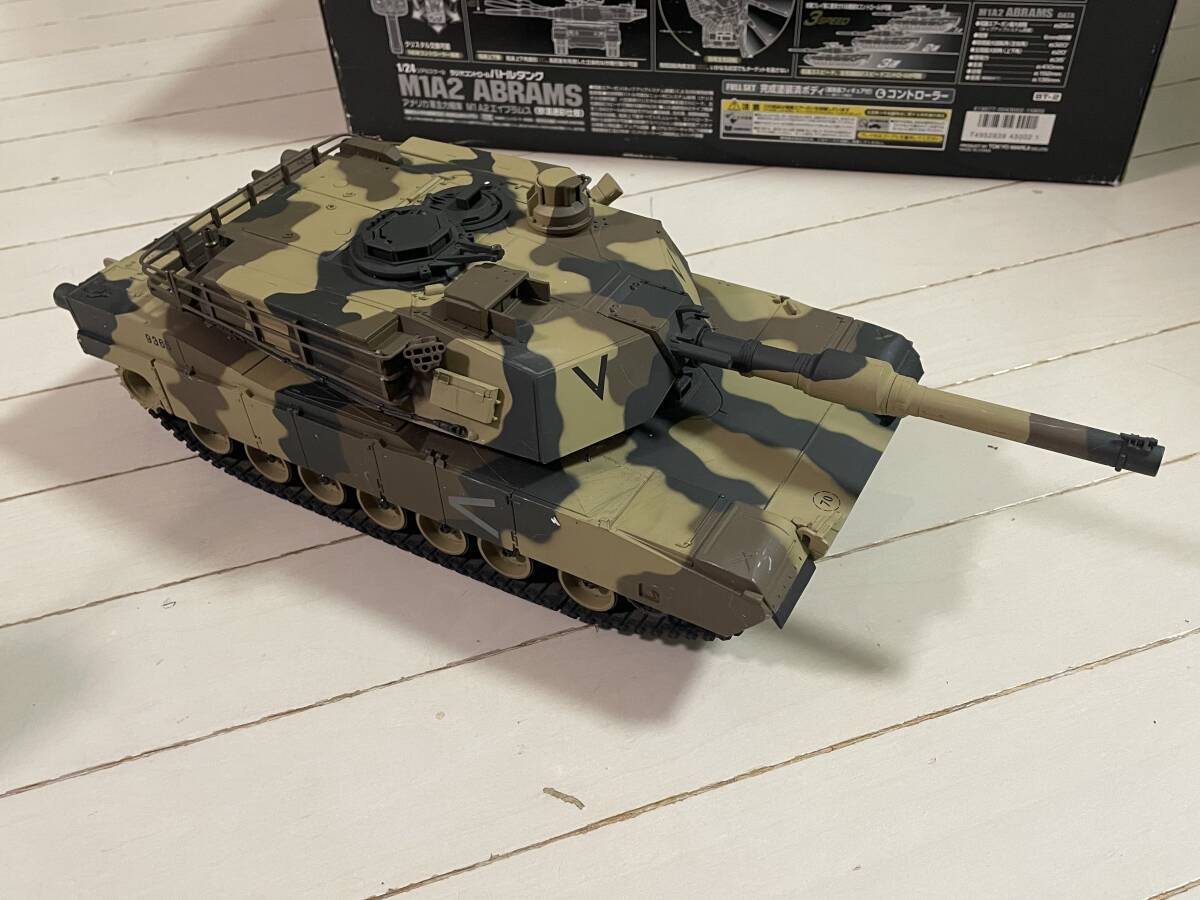 東京マルイ RCバトルタンク アメリカ軍主力戦車 M1A2 東京マルイ RCバトルタンク アメリカ軍主力戦車 M1A2