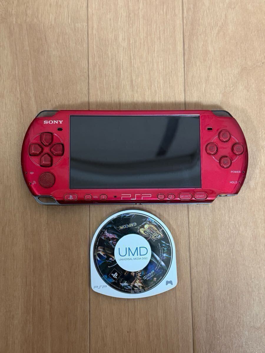 SONY ソニー PSP PSP-3000 PlaystationPortable 本体 レッド/赤 SONY ソニー PSP PSP-3000 PlaystationPortable 本体 レッド/赤