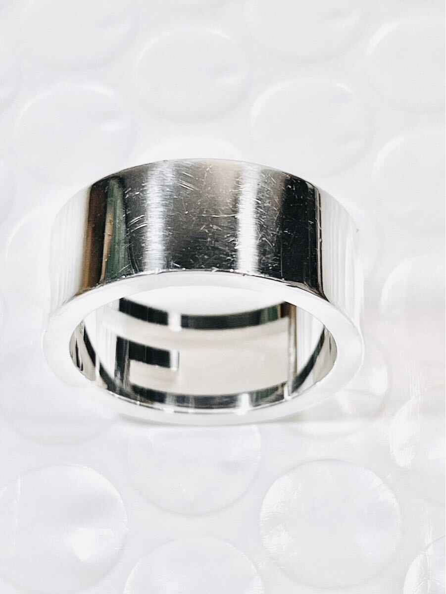 美品】GUCCI Gリング(実寸11号)指輪 男女兼用 シルバー925 美品】GUCCI Gリング(実寸11号)指輪 男女兼用 シルバー925