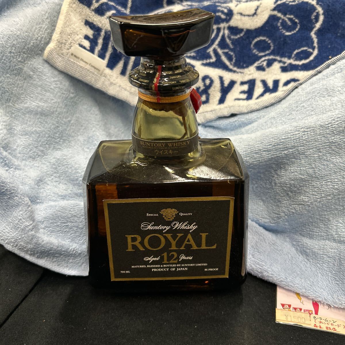 04129 SUNTORY サントリー ROYAL ローヤル 12年 黒ラベル 04129 SUNTORY サントリー ROYAL ローヤル 12年 黒ラベル