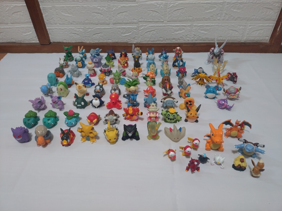 ポケモン フィギュア モンコレ クリア色 初期 ~ 指人形 全91体 ポケモン フィギュア モンコレ クリア色 初期 ~ 指人形 全91体