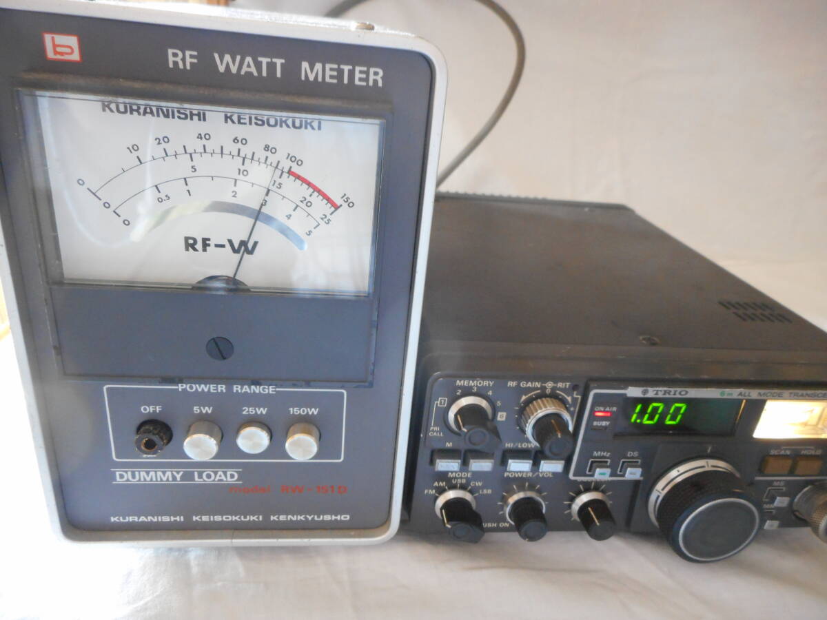 [ прекрасный товар * исправно работающий товар ] TRIO TR-9300 50MHz all mode приемопередатчик (639)