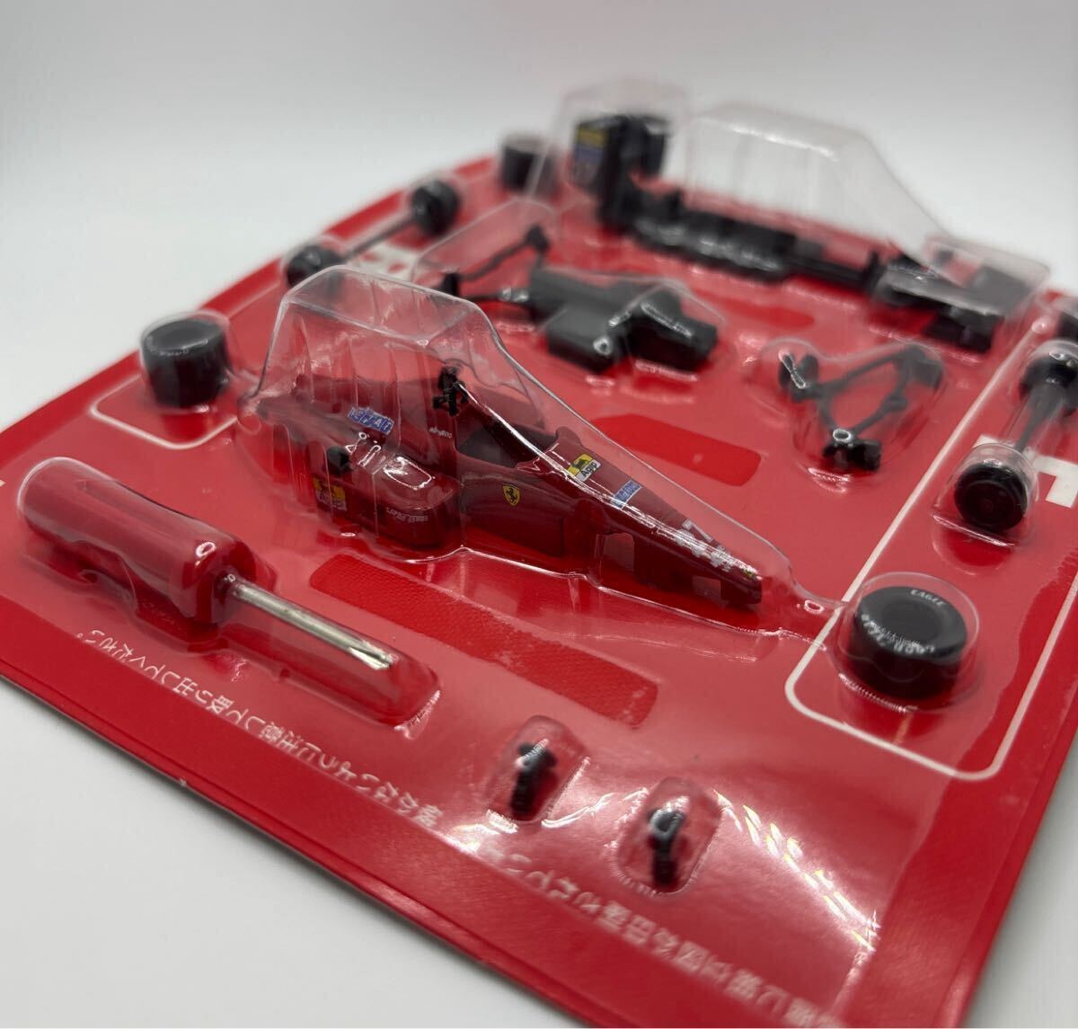 未組立 フェラーリ フォーミュラカーモデルコレクションⅡ F1-87 No.27 F1 Ferrari ミニカー フィギュア 組立 キット Kyosho 京商