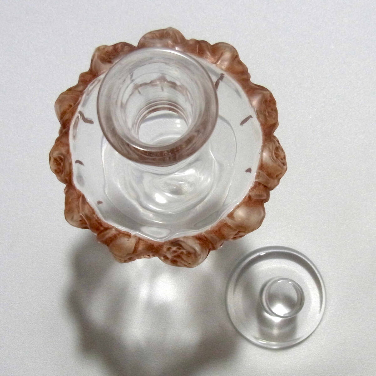 ラリック Lalique 香水瓶 Martin バラ ビンテージ ラリック Lalique 香水瓶 Martin バラ ビンテージ