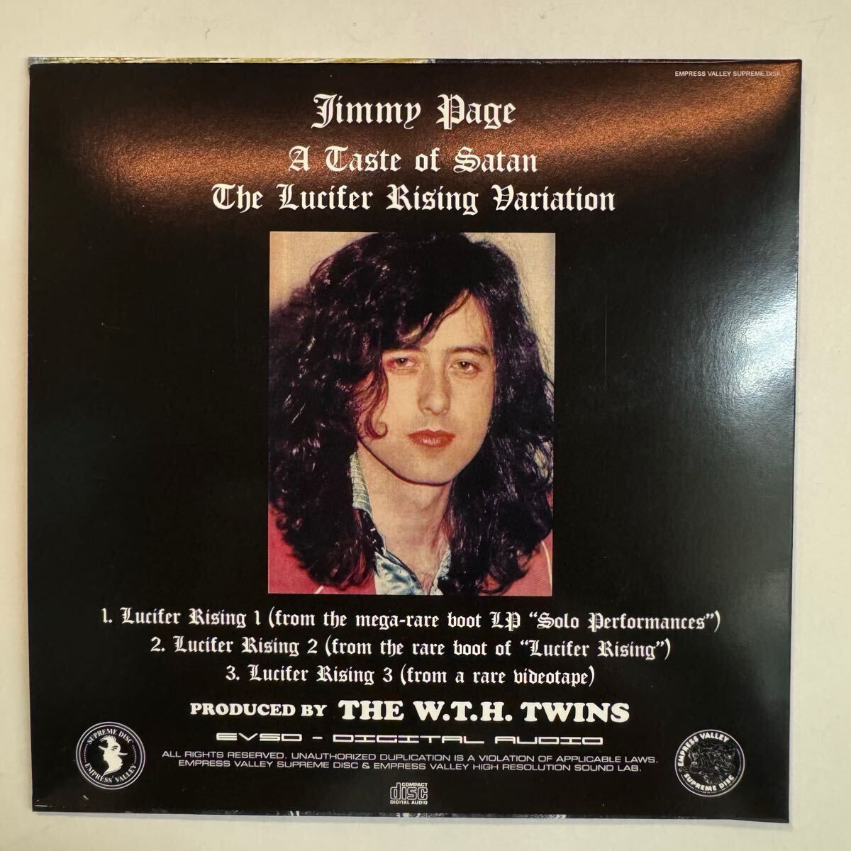 JIMMY PAGE / A TASTE OF SATAN - The Lucifer Rising Variation