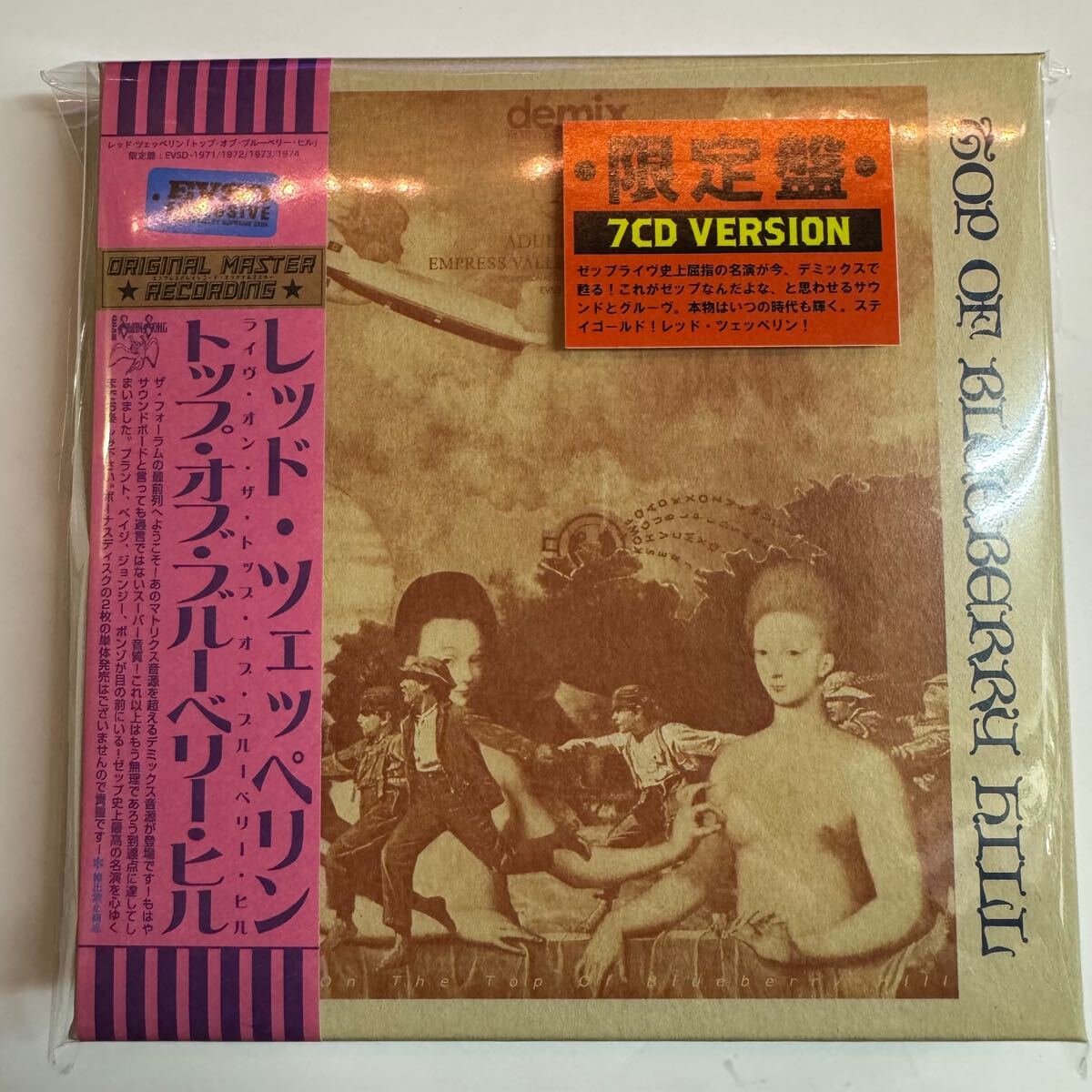 人気定番 THE ON LIVE / ZEPPELIN LED TOP HILL「トップ BLUEBERRY OF 洋楽