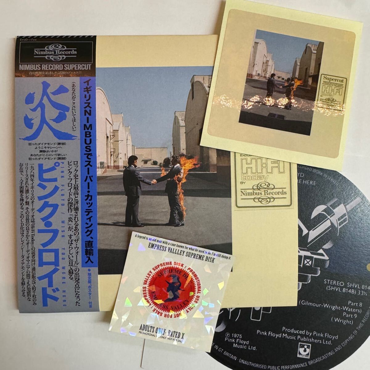 NEW ONE PINK FLOYD / WISH YOU WERE HERE Nimbus Records NEW ONE PINK FLOYD / WISH YOU WERE HERE Nimbus Records