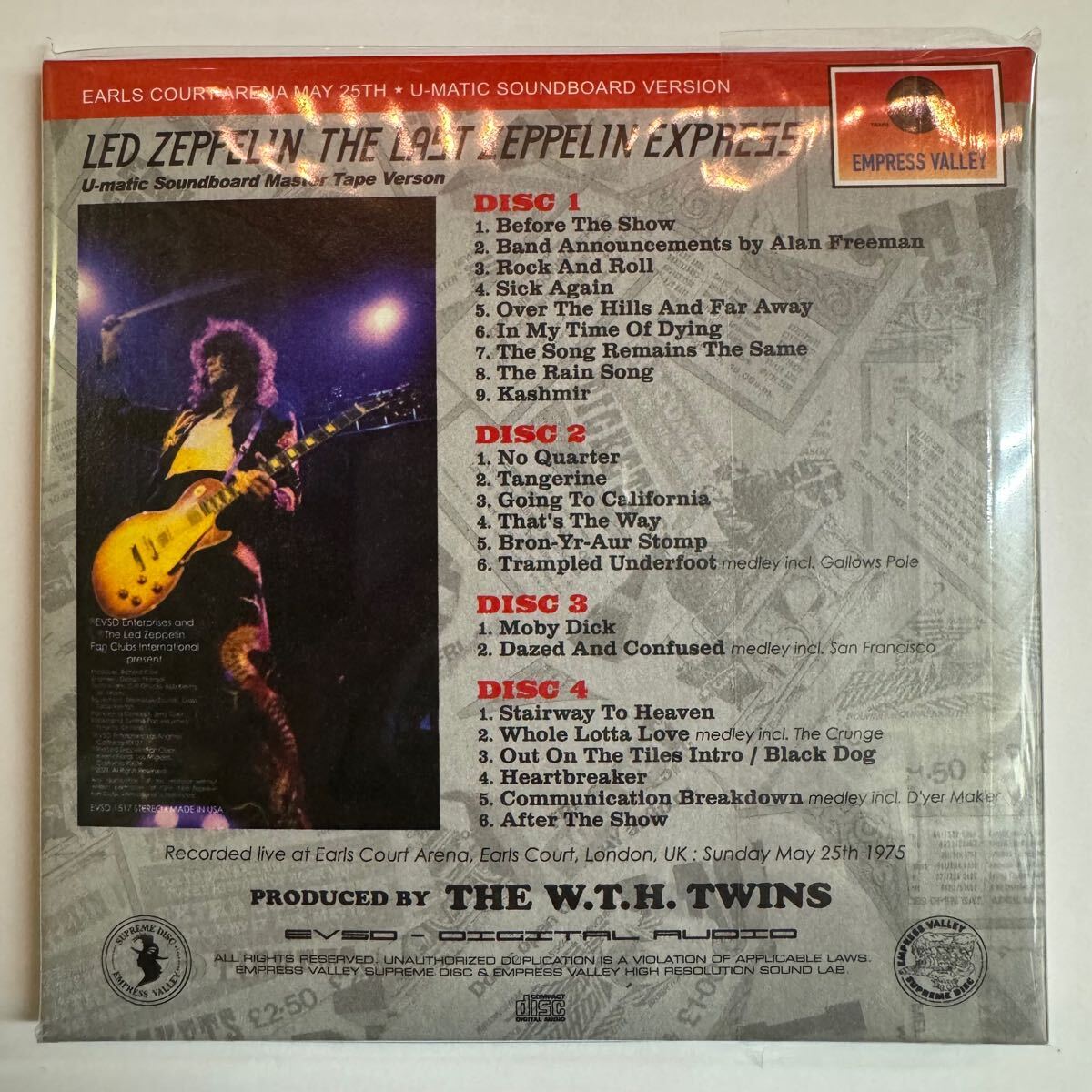 LED ZEPPELIN / THE LAST SCENE「ラストシーンはバラ色に」(8CD LED ZEPPELIN / THE LAST SCENE「ラストシーンはバラ色に」(8CD