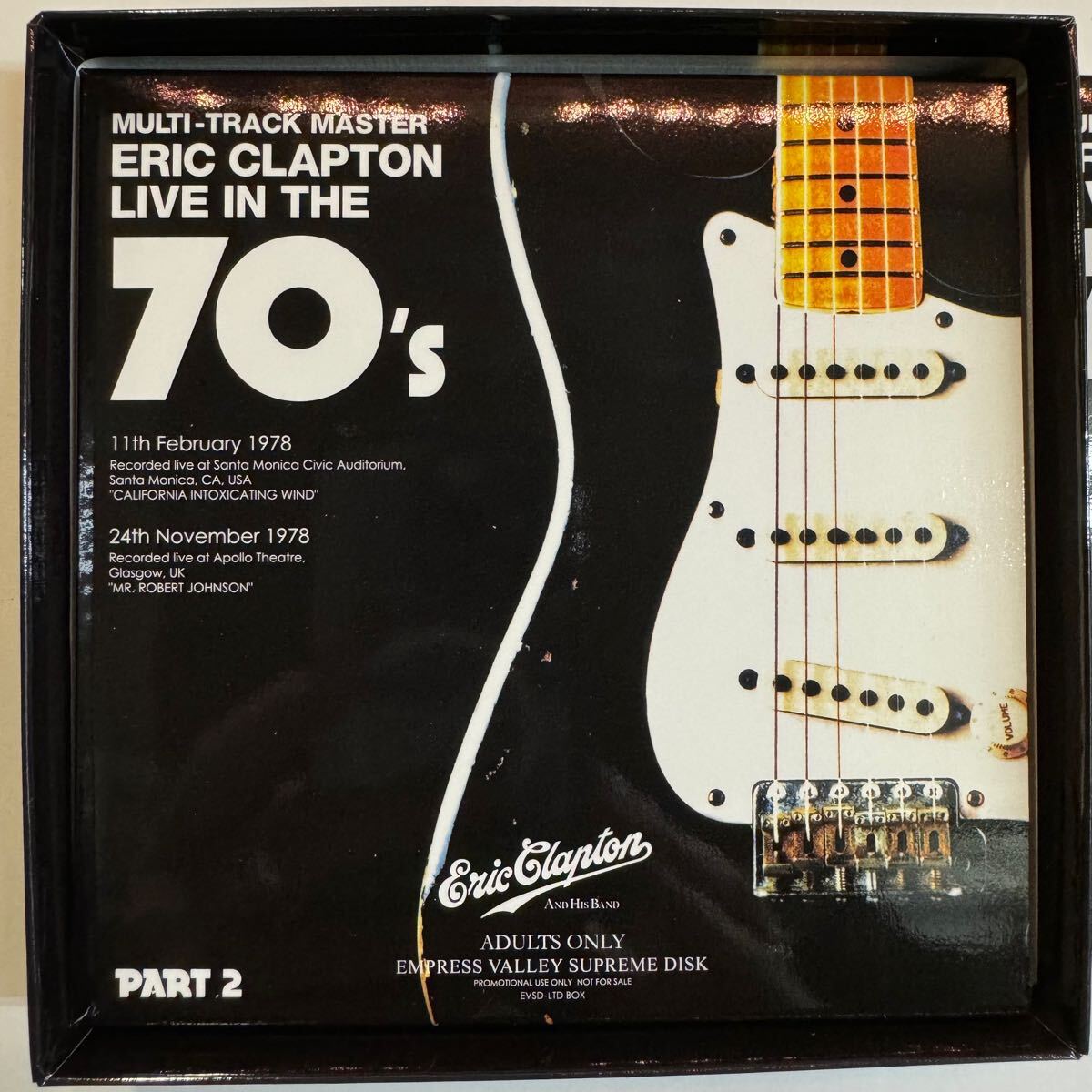 セール特価 LIVE / CLAPTON ERIC IN SEVENTiES「十字路にたたずむ男 THE 洋楽
