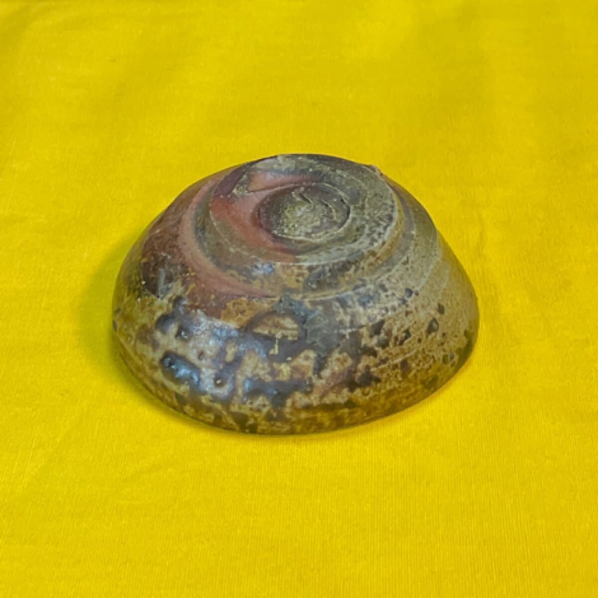 六郎窯】中村六郎 渾身作 酒盃 備前焼 共箱共布 酒器の神様 最 六郎窯】中村六郎 渾身作 酒盃 備前焼 共箱共布 酒器の神様 最