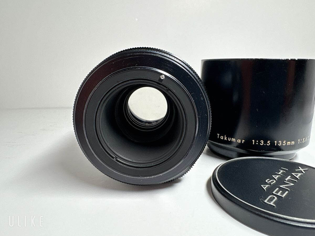 * товары повседневного пользования * Asahi Pentax ASAHI PENTAX Super-Takumer 135mm F3.5 metal с капюшоном .#606