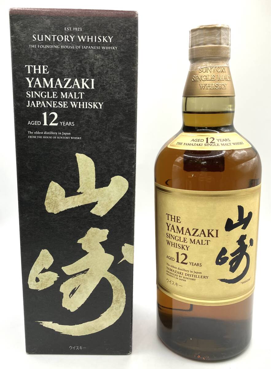 13054】 未開栓 SUNTORY サントリー 山崎 12年 シングルモルト 13054】 未開栓 SUNTORY サントリー 山崎 12年 シングルモルト