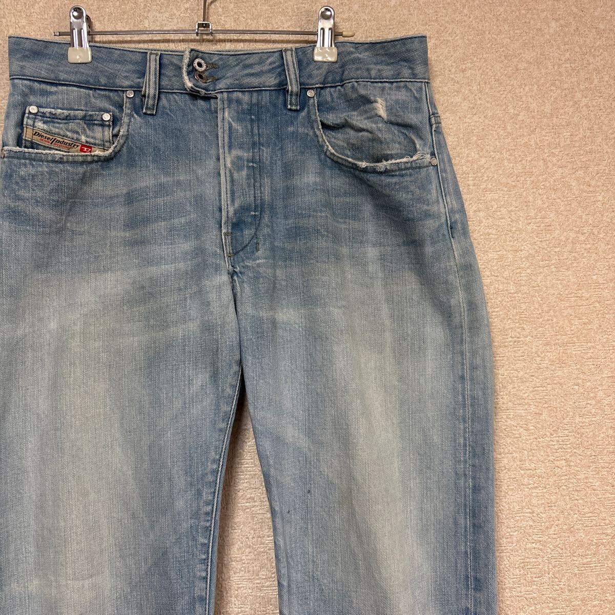 【ユルダボ】　DIESEL ディーゼル ワイド ストレート ゆったり　デニムパンツ　イタリア制　W32 A6001