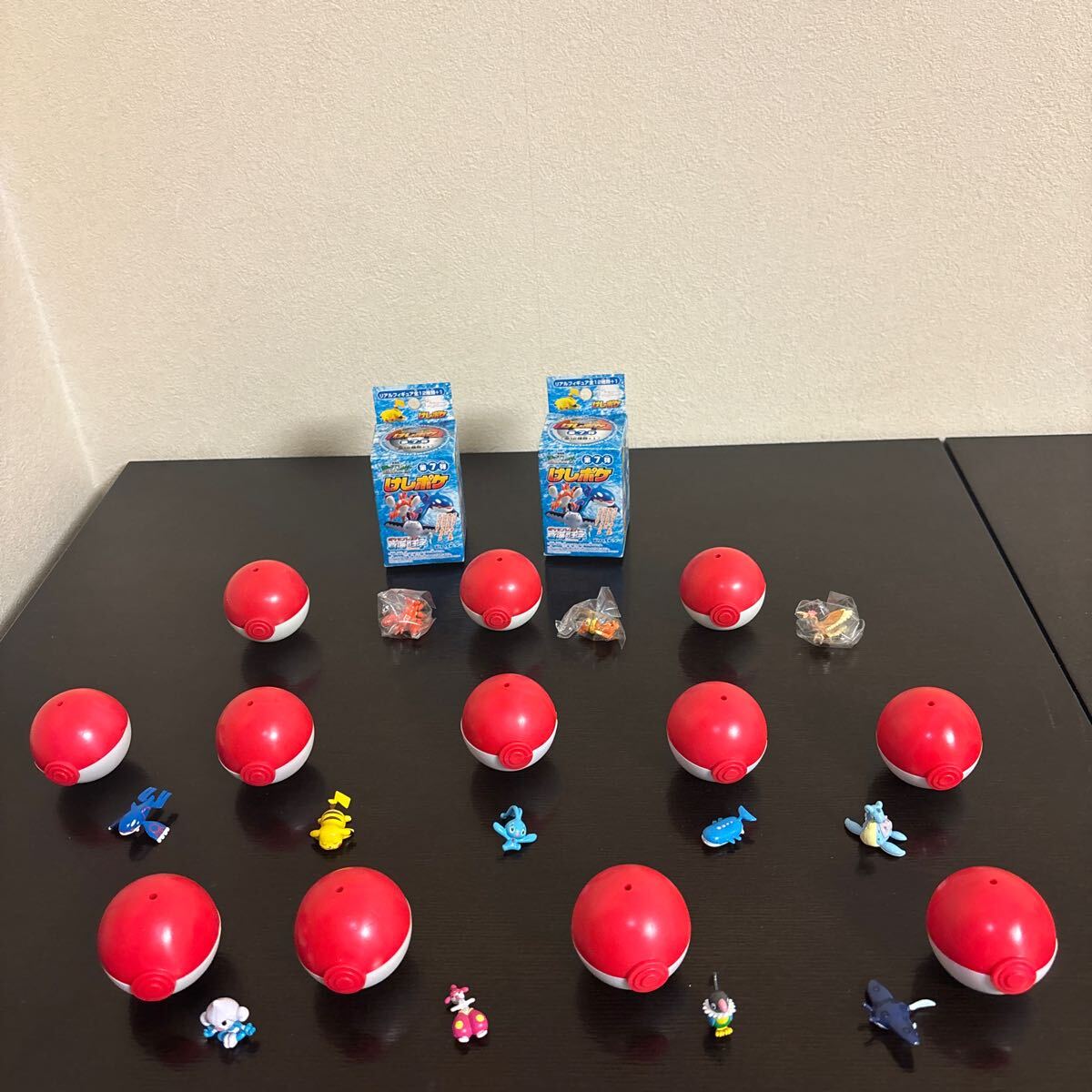 けしポケ AG 第7弾 12種 中古品 シークレット マナフィ カイオーガ ホエルオー ラプラス ヘイガニ 他 ポケモン フィギュア 2006 ポケットモンスター