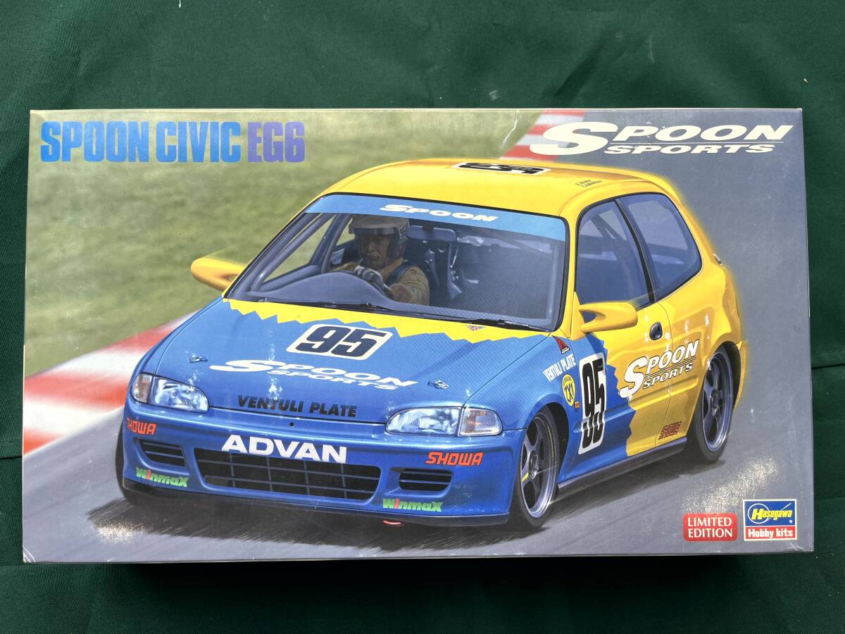 ハセガワ スプーン シビック EG6 Amazon | スプーンシビック EG6 初版 ハセガワ 当時物