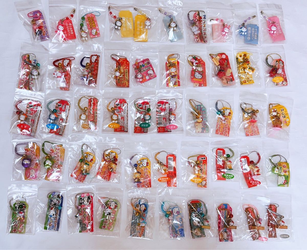 ☆ハローキティ 根付50個セット まとめ売り ストラップ☆(ハロー ☆ハローキティ 根付50個セット まとめ売り ストラップ☆(ハロー