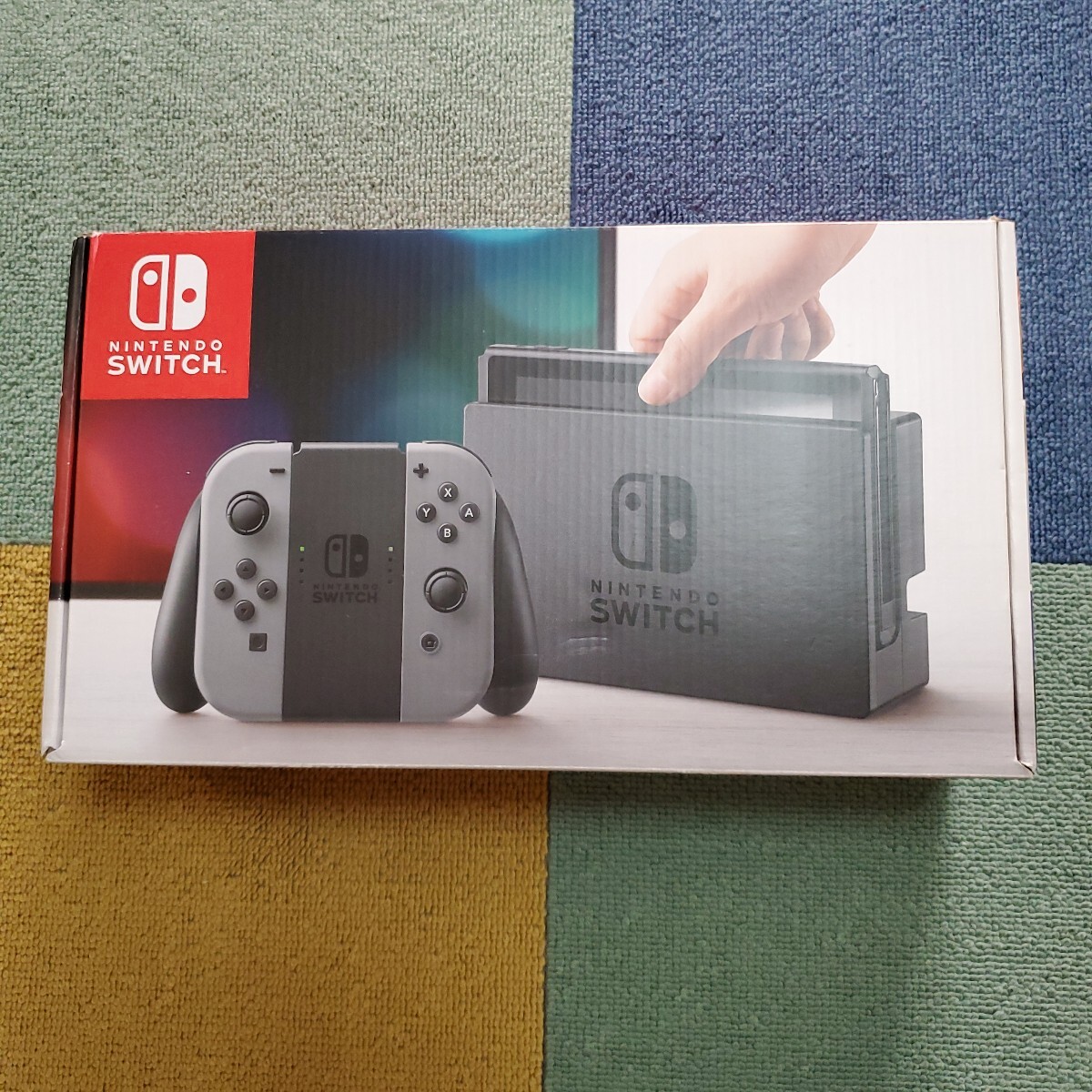 Nintendo Switch 旧型 ニンテンドースイッチ グレー 空箱のみ 内 Nintendo Switch 旧型 ニンテンドースイッチ グレー 空箱のみ 内