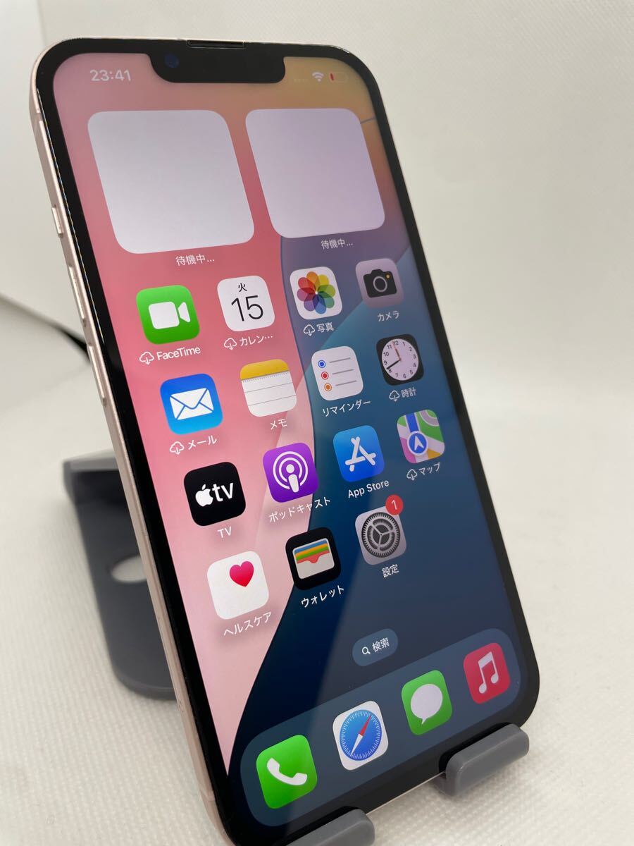 訳あり】iPhone13 256GB ピンク SIMフリー 画面非純正 訳あり】iPhone13 256GB ピンク SIMフリー 画面非純正