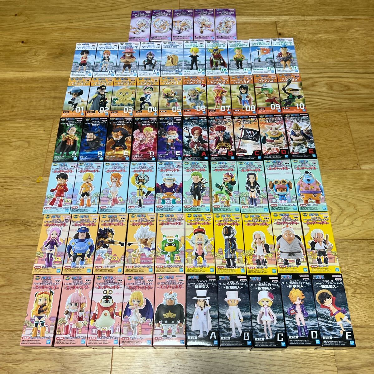 ONE PIECE ワールドコレクタブルフィギュア 65種|Yahoo!フリマ ONE PIECE ワールドコレクタブルフィギュア 65種|Yahoo!フリマ