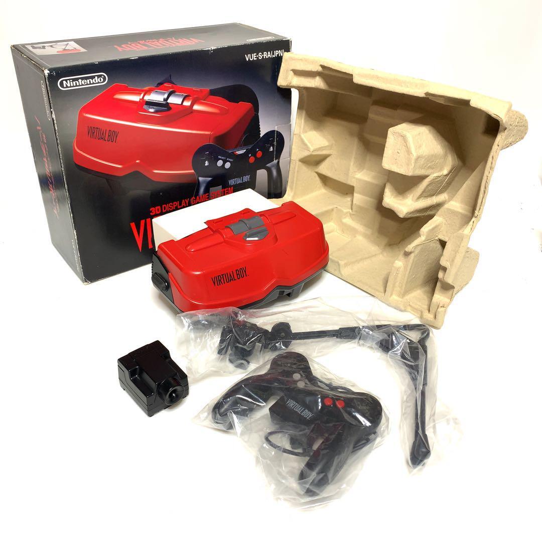 箱付き NINTENDO 任天堂 バーチャルボーイ 本体 VUE-001(テレビ 箱付き NINTENDO 任天堂 バーチャルボーイ 本体 VUE-001(テレビ