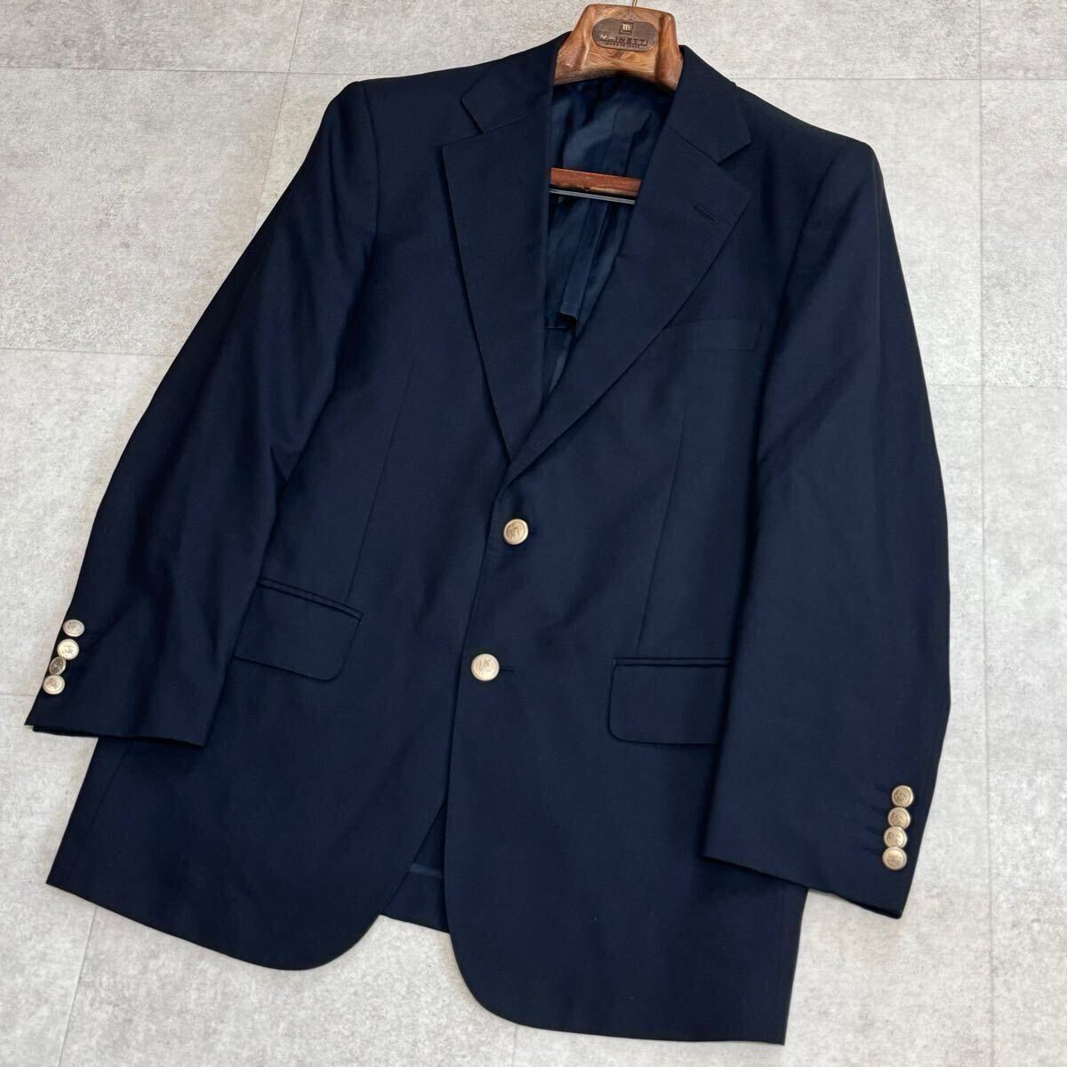 美品◎希少Lサイズ相当◎バーバリーロンドン ブレザー 銀ボタン 美品◎希少Lサイズ相当◎バーバリーロンドン ブレザー 銀ボタン