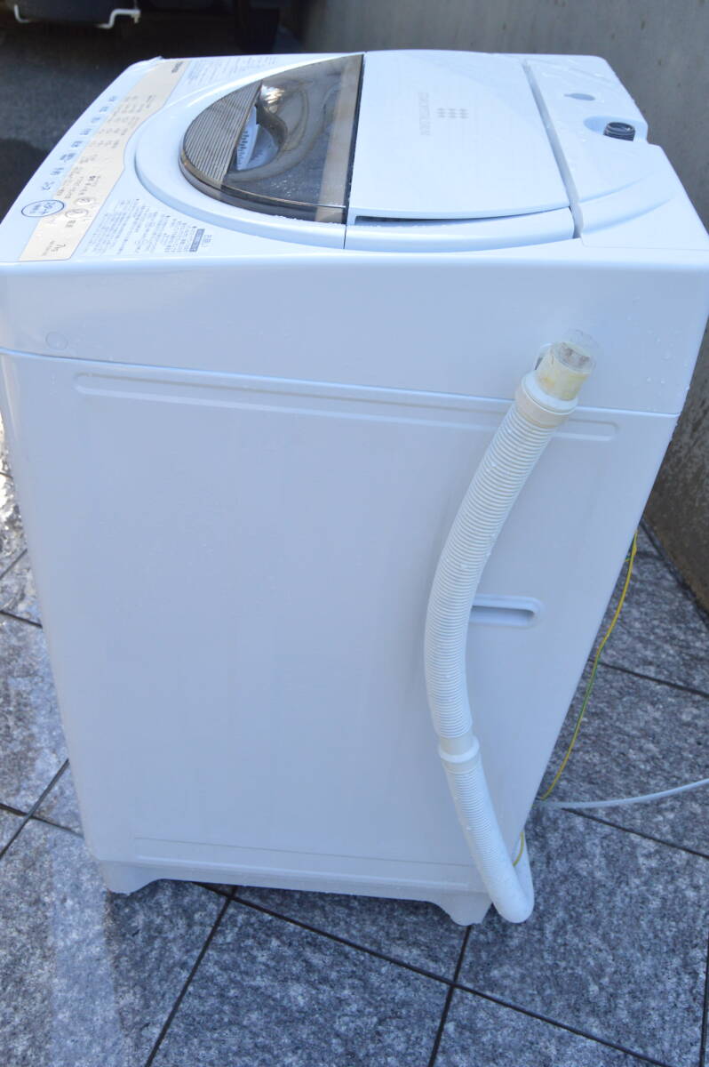 中古 動作品 TOSHIBA 東芝 AW-7GM1 洗濯機 7.0kg 2022年製(5kg