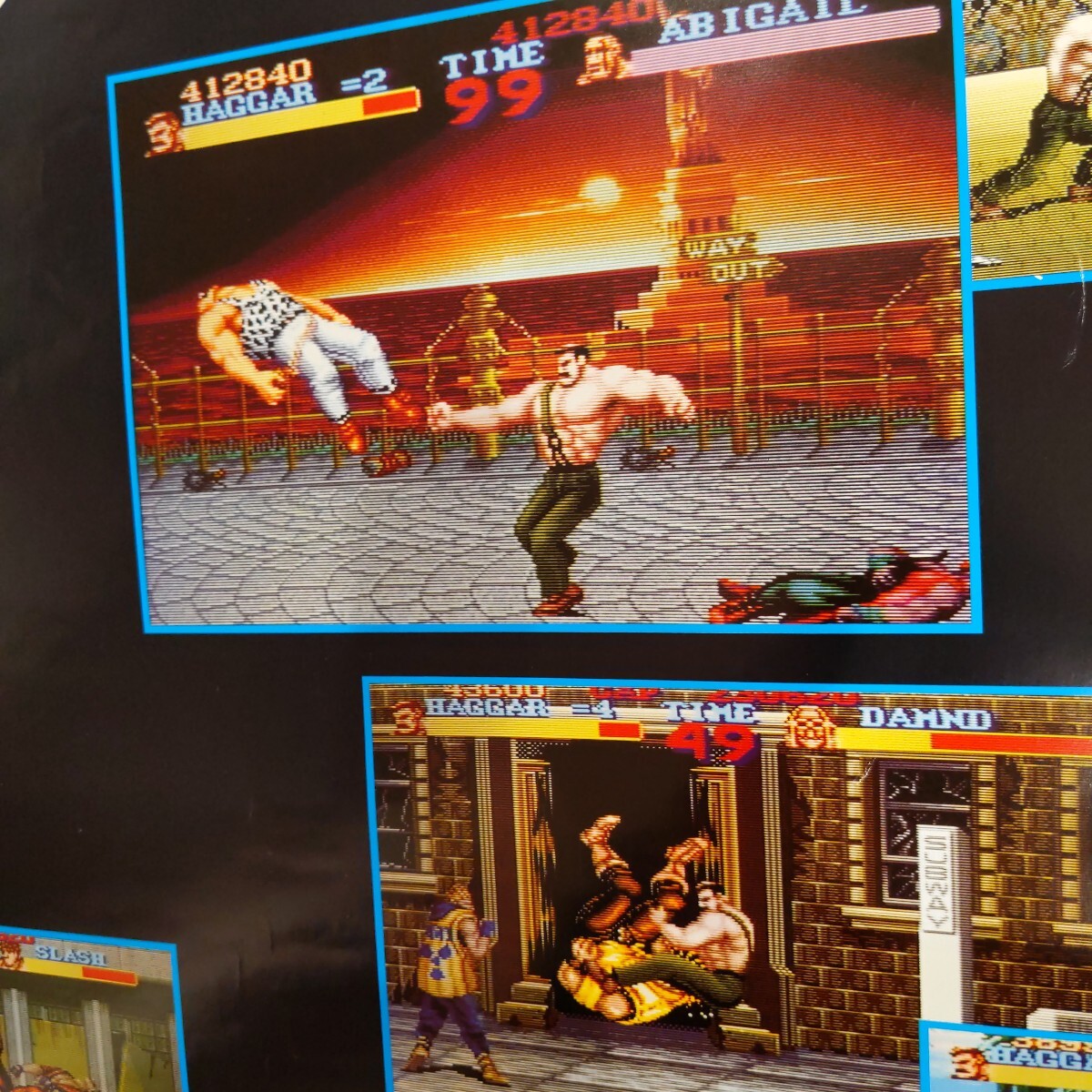 ファイナルファイト FINAL FIGHT カプコン CAPCOM B1サイズ ファイナルファイト FINAL FIGHT カプコン CAPCOM B1サイズ