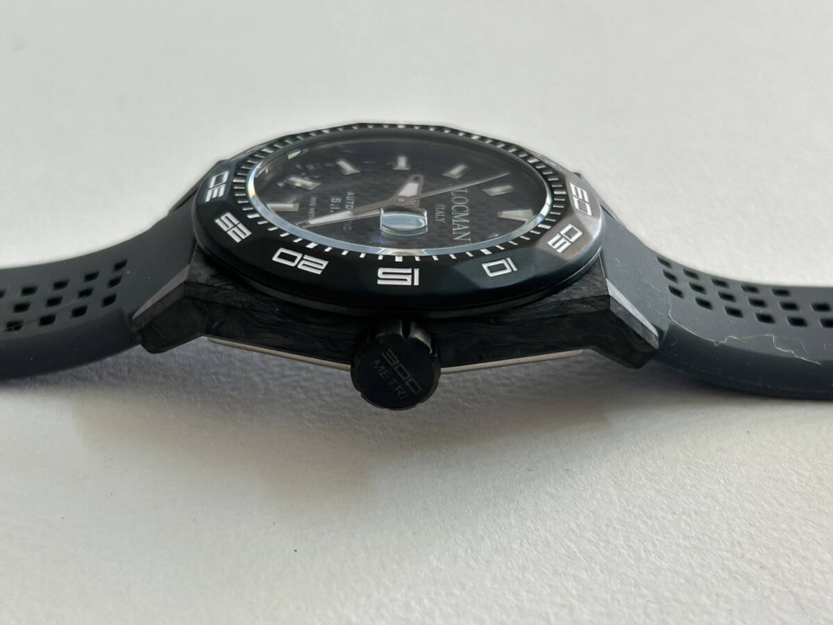 B6)100円~新品同様 LOCMAN/ロックマン ステルス 300m ダイバー B6)100円~新品同様 LOCMAN/ロックマン ステルス 300m ダイバー
