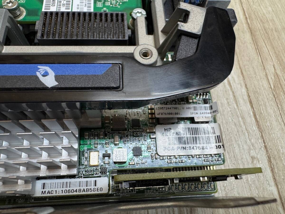 *H6001-0516-6 / HP ブレードサーバ - Proliant BL460c Gen8 - CPU:Xeon E5-2640(6core) - HBA-QMH2572 (8GB)/554FLB(10Gb) 発送:D
