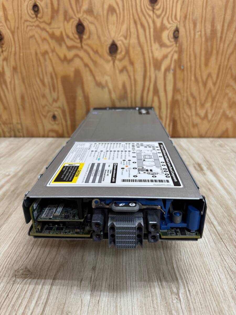 *H6001-0516-6 / HP ブレードサーバ - Proliant BL460c Gen8 - CPU:Xeon E5-2640(6core) - HBA-QMH2572 (8GB)/554FLB(10Gb) 発送:D