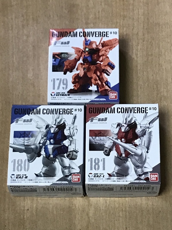 ガンダムコンバージ #10 ゲーマルク ガズアル ガズエル 3体 ガンダムコンバージ #10 ゲーマルク ガズアル ガズエル 3体