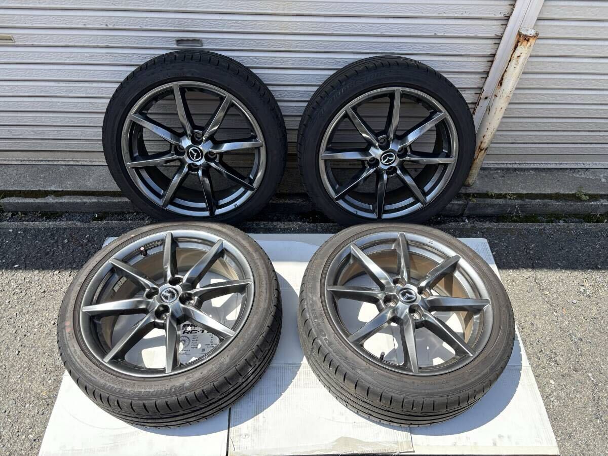 マツダ ロードスターRF 純正ホイール 7J+45 4H-100 マツダ ロードスターRF 純正ホイール 7J+45 4H-100