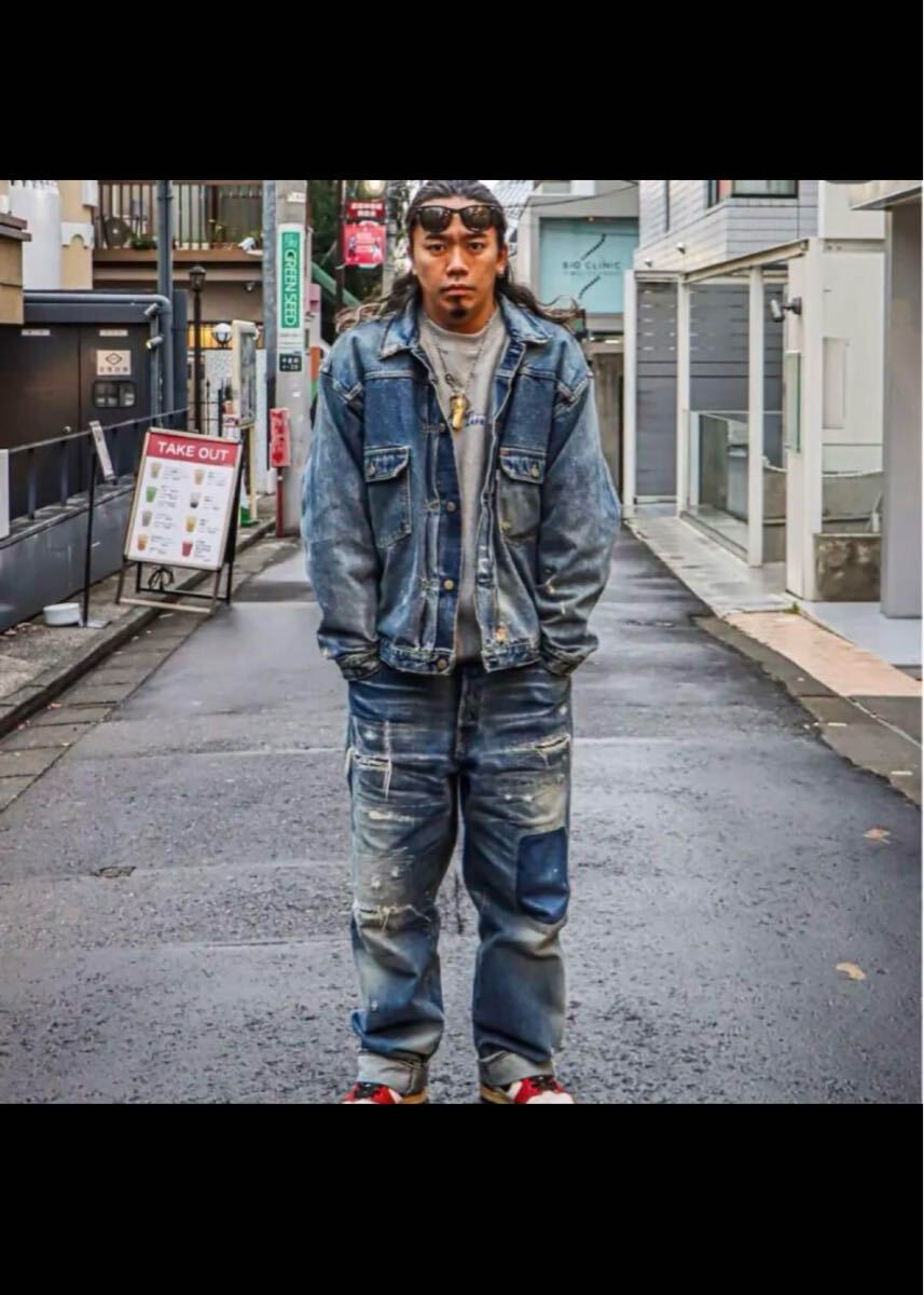 SAPEur サプール デニム ジャケット ジーンズ セットアップ L SAPEur サプール デニム ジャケット ジーンズ セットアップ L