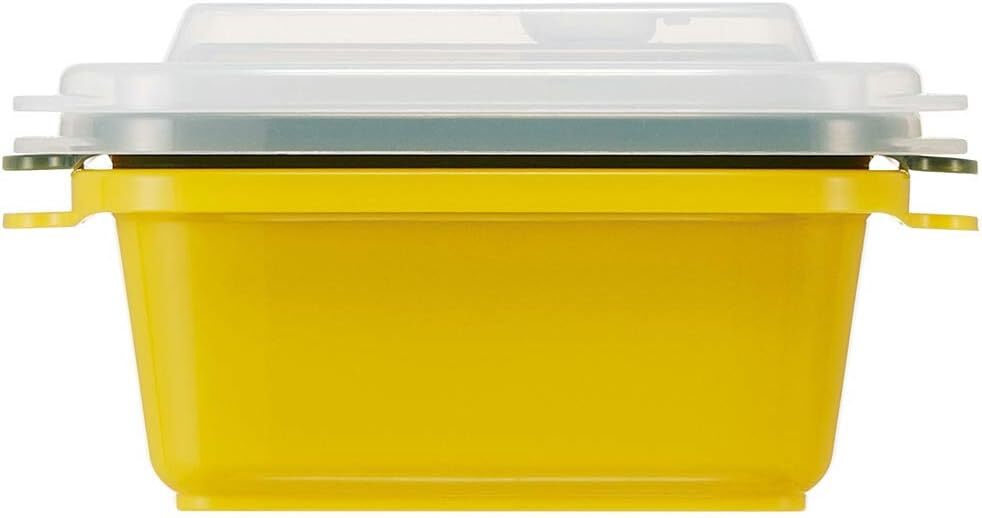 スヌーピー エアー弁付き ふわっと 保存容器 M (2個入り) 電子レンジ対応 日本製 フードコンテナ ランチ お弁当 おかず入れ 容器_画像3