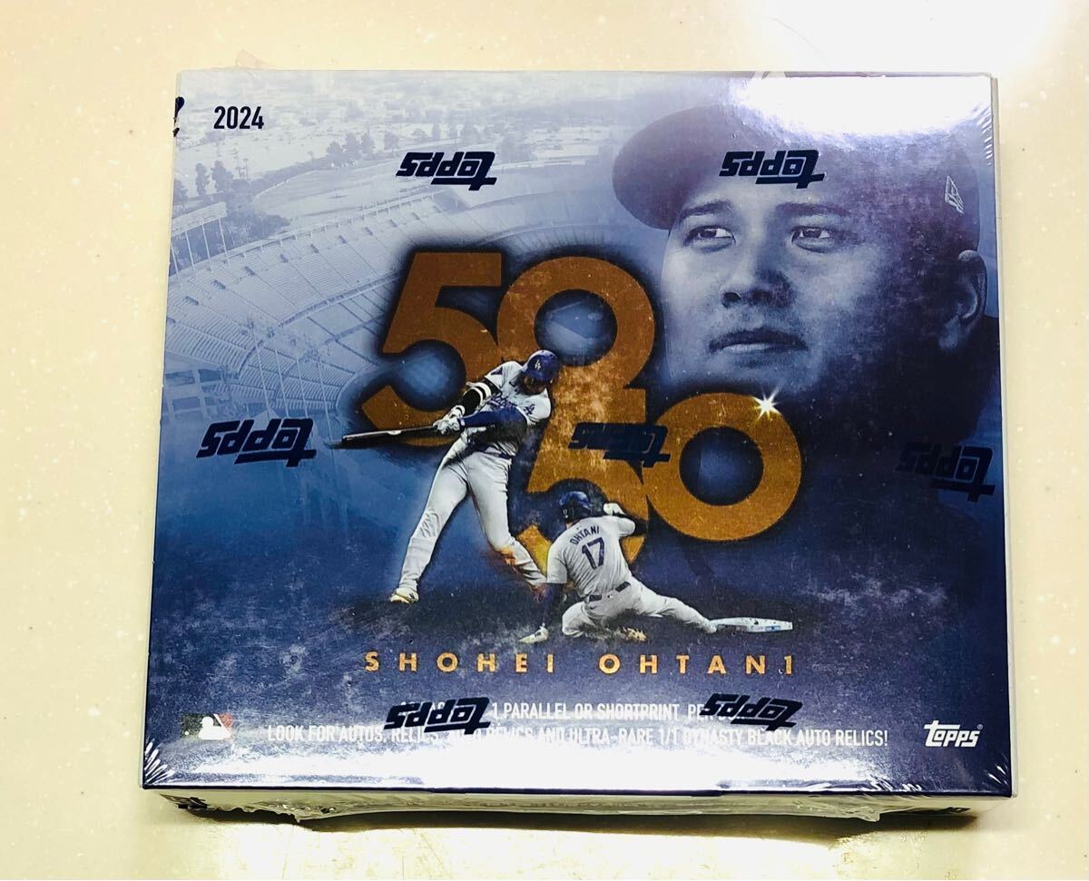 新品 未開封】2024 Topps 大谷翔平 50-50 10パック入り 1 新品 未開封】2024 Topps 大谷翔平 50-50 10パック入り 1