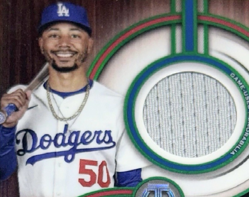 99枚限定 2025 TOPPS Tribute 大谷翔平 ベッツ レリック 実使用 99枚限定 2025 TOPPS Tribute 大谷翔平 ベッツ レリック 実使用