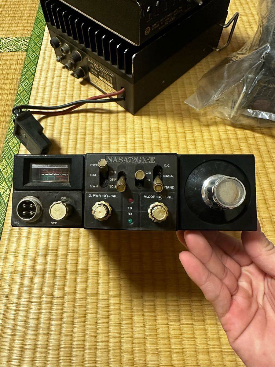 NASA NASA72GX-Ⅱ CB無線機 28mhz用？ 未確認 ジャンク扱い