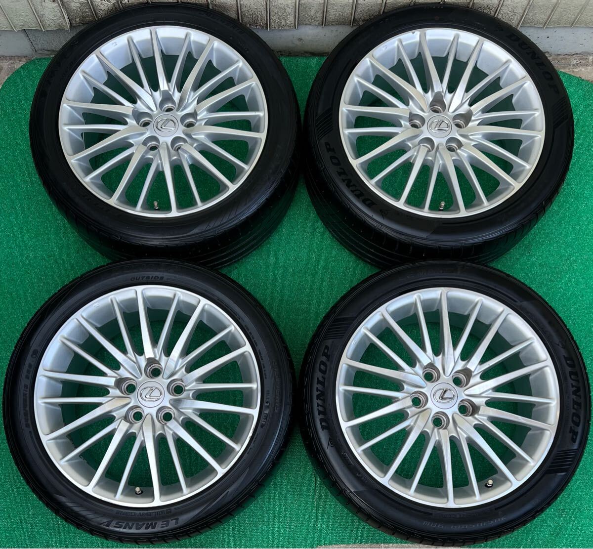 超美品 LEXUS レクサス LS460/LS600 純正 BBS製 RV748 19インチ 超美品 LEXUS レクサス LS460/LS600 純正 BBS製 RV748 19インチ