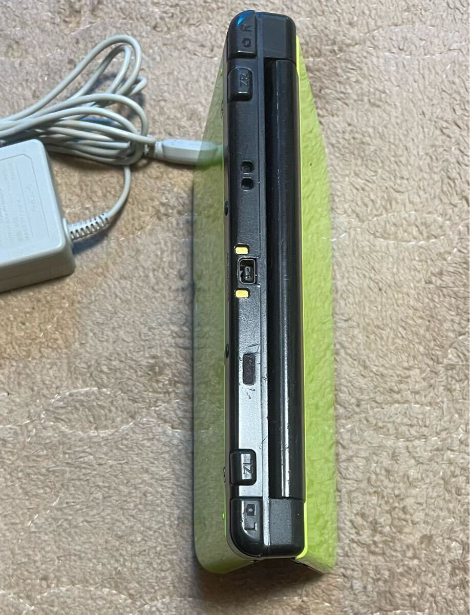 New ニンテンドー3DS LL ライム×ブラック 88円スタート! 動作品 New ニンテンドー3DS LL ライム×ブラック 88円スタート! 動作品