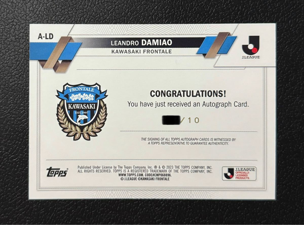 TOPPS 2023 Jリーグ FLAGSHIP レアンドロ ダミアン 川崎 TOPPS 2023 Jリーグ FLAGSHIP レアンドロ ダミアン 川崎