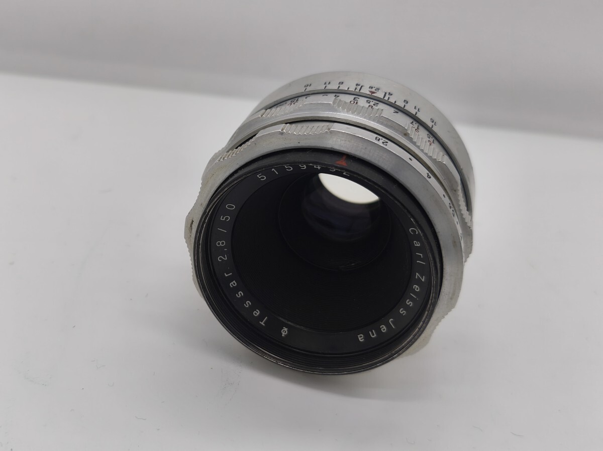 カール・ツァイス イエナ テッサー50mm F2.8 シルバー M42マウント その他