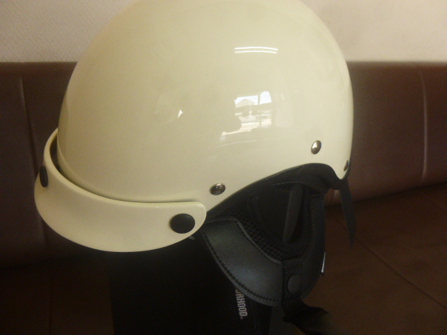 NEIGHBORHOOD アイボリー?。?HALF HELMET ネイバーフッド　アルマジロヘルメット ハーフヘルメット 半キャップ