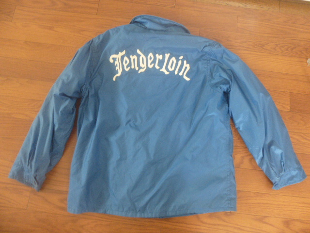 入手困難　TENDERLOIN 21AW NYLON COACH JKT テンダーロイン コーチジャケット S