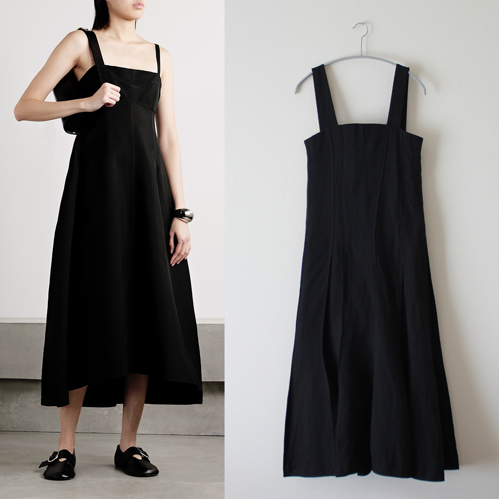 JIL SANDER/ジルサンダー/21SS/スクエアネックワンピース JIL SANDER/ジルサンダー/21SS/スクエアネックワンピース
