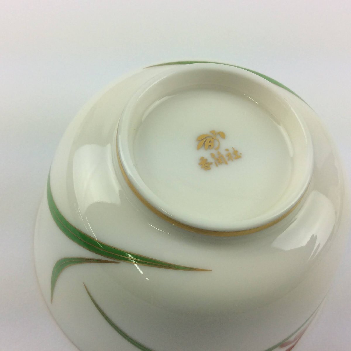 未使用 香蘭社 茶器セット 湯呑 5客 急須 金彩 金縁 色絵 湯呑み 未使用 香蘭社 茶器セット 湯呑 5客 急須 金彩 金縁 色絵 湯呑み