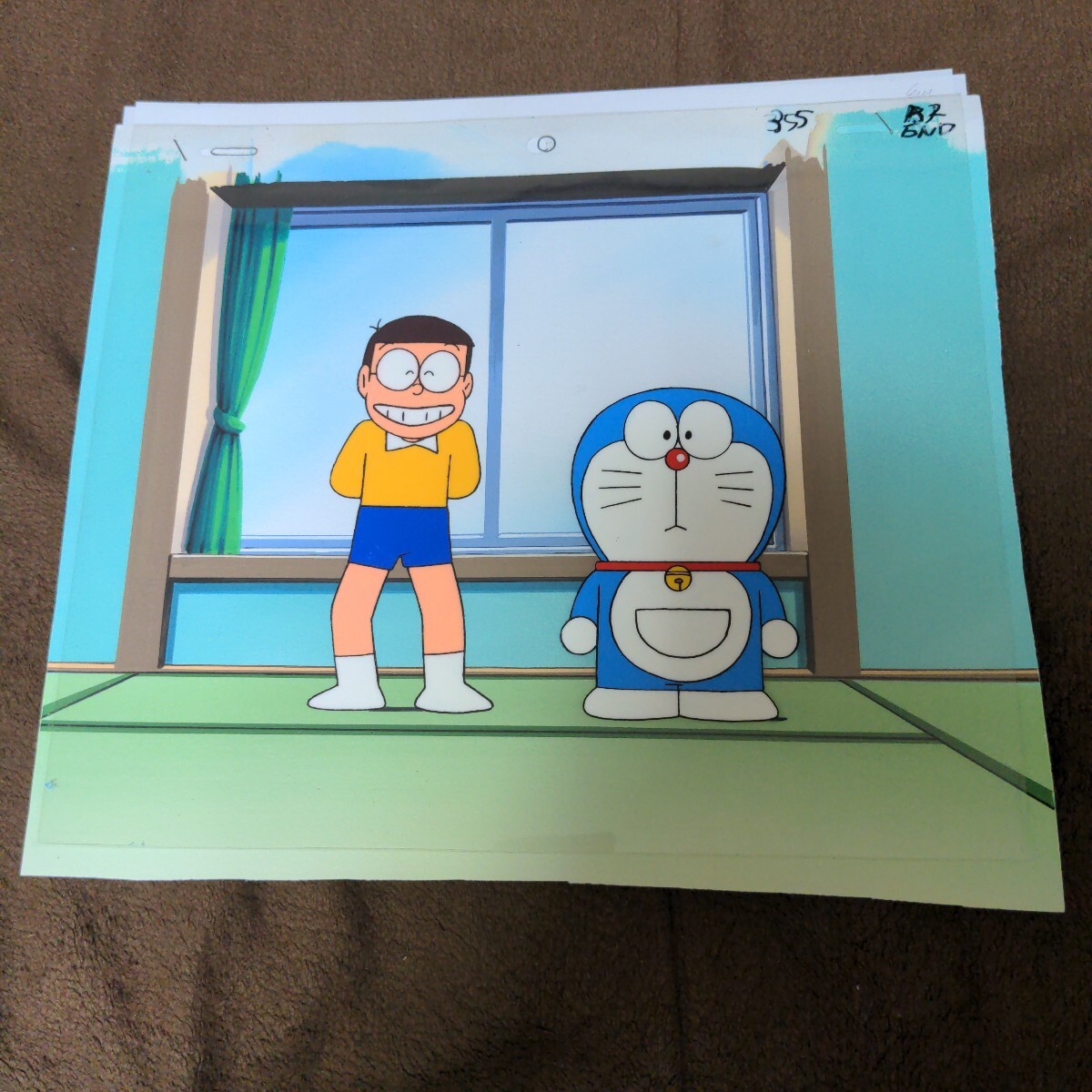 ドラえもん セル画 直筆背景 動画付(ドラえもん)|売買された ドラえもん セル画 直筆背景 動画付(ドラえもん)|売買された