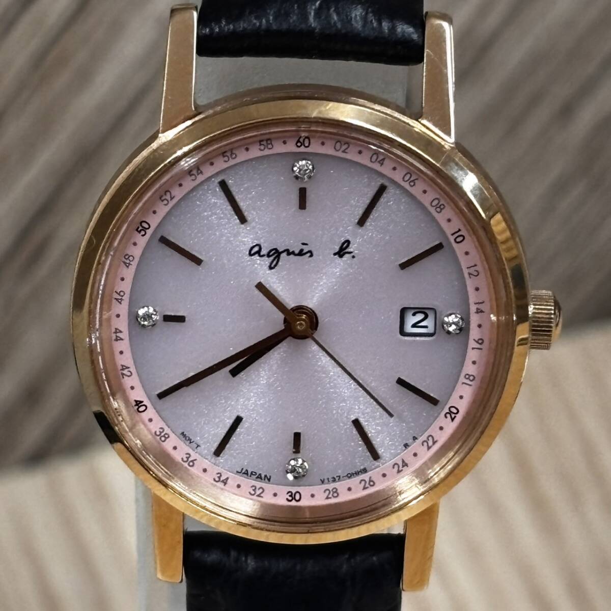 ◇美品 稼働確認済 agnes b. アニエスベー レディース腕時計 ◇美品 稼働確認済 agnes b. アニエスベー レディース腕時計