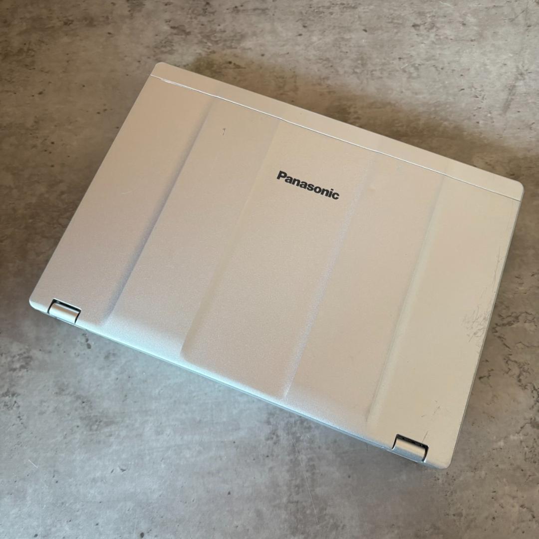 Panasonic Let's note シルバー ノートPC マウス付き 即納 届い Panasonic Let's note シルバー ノートPC マウス付き 即納 届い