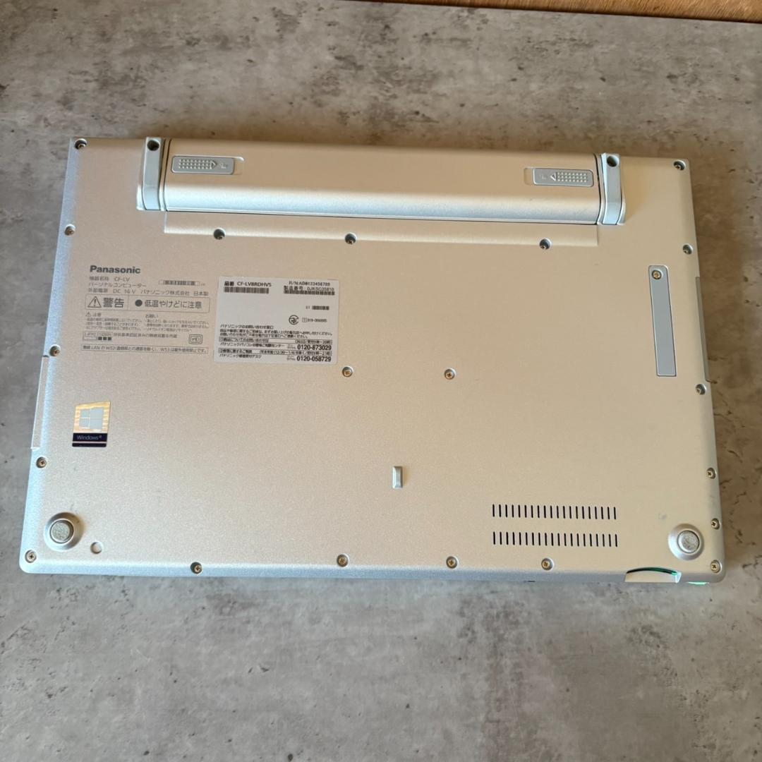 バッテリー良好】Let's note LV8 第8世代 Core i5 SSD マウス バッテリー良好】Let's note LV8 第8世代 Core i5 SSD マウス